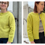 Juntu Light Cardigan Free Knitting Pattern