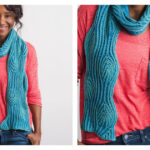 Marilee Brioche Scarf Free Knitting Pattern