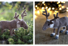 Reindeer Free Knitting Pattern