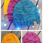 Snow Day Simple Hat Free Knitting Pattern