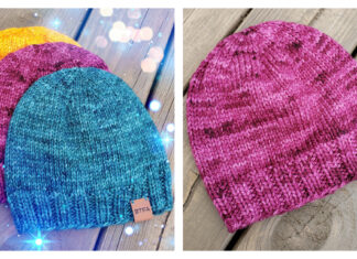 Snow Day Simple Hat Free Knitting Pattern
