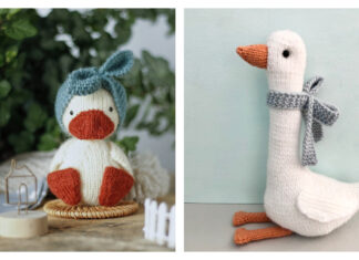 Amigurumi Goose Knitting Patterns