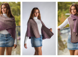 Amora Bolero Free Knitting Pattern