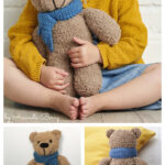 Benji Bear Toy Knitting Pattern
