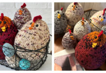 Chicken and Egg Free Knitting Pattern