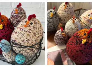 Chicken and Egg Free Knitting Pattern