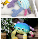 Crab Pillow Knitting Pattern
