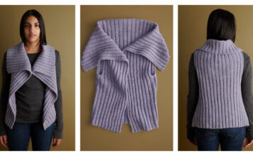 Easy Breezy Vest Free Knitting Pattern