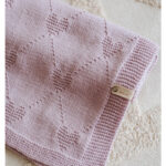 Heart Baby Blanket Knitting Pattern