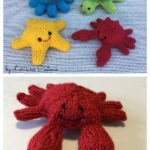 Little Sea Creatures Free Knitting Pattern