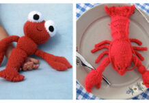 Lobster Amigurumi Free Knitting Patterns