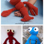 Lobster Toy Free Knitting Pattern