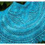 Megadahlia Leaf Lace Doily Free Knitting Pattern