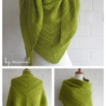 Passe-partout Triangle Shawl Free Knitting Pattern