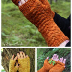 Piitu Fingerless Mitts Free Knitting Pattern