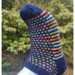 Pixelate Shortie Socks Free Knitting Pattern