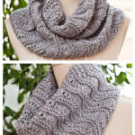 Ripples and Ridges Cowl Free Knitting Pattern