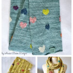 Shape Of My Heart Scarf Free Knitting Pattern