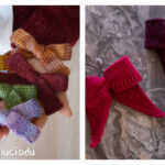 Simple Love Bow Free Knitting Pattern