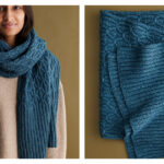 Smocking Stitch Wrap Free Knitting Pattern
