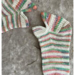 Utsubo Sock Free Knitting Pattern