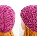 All Braids Beanie Hat Free Knitting Pattern