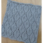 Estonian Leaf Lace Cowl Free Knitting Pattern