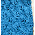 Growing Leaves Cowl Free Knitting Pattern