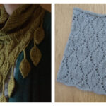 Leaf Cowl Free Knitting Patterns