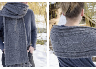 Poplar and Vine Scarf Free Knitting Pattern