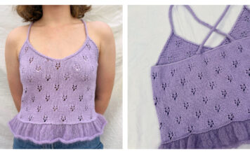 Primrose Top Free Knitting Pattern