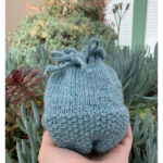 Saltmarsh Dice Bag Free Knitting Pattern