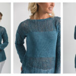 Seabreeze Pullover Sweater Free Knitting Pattern