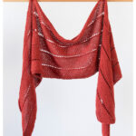 Spring Roll Scarf Free Knitting Pattern