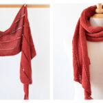 Spring Roll Scarf Free Knitting Pattern