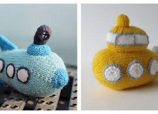 Submarine Toy Knitting Patterns