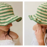 Sunset Hat Free Knitting Pattern