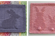 10+ Bunny Dishcloth Knitting Patterns
