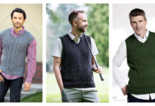 10+ Men's Vest Knitting Patterns