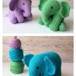 Baby Elephant Knitting Pattern