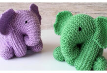 Baby Elephant Knitting Pattern