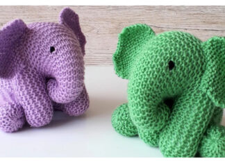 Baby Elephant Knitting Pattern