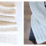 Birch Trees Scarf Free Knitting Pattern