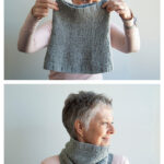 Boxing Bears Cowl Free Knitting Pattern