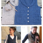 Buttonbox Vest Free Knitting Pattern