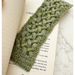 Celtic Cable Bookmark Free Knitting Pattern