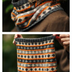 Diamond Cowl Free Knitting Pattern