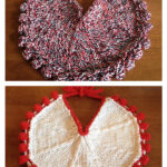 Fiesta Bib Free Knitting Pattern
