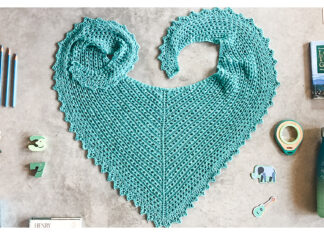 Lily of the Valley Shawl Free Knitting Pattern