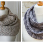 Quilted Lattice Cowl Free Knitting Pattern